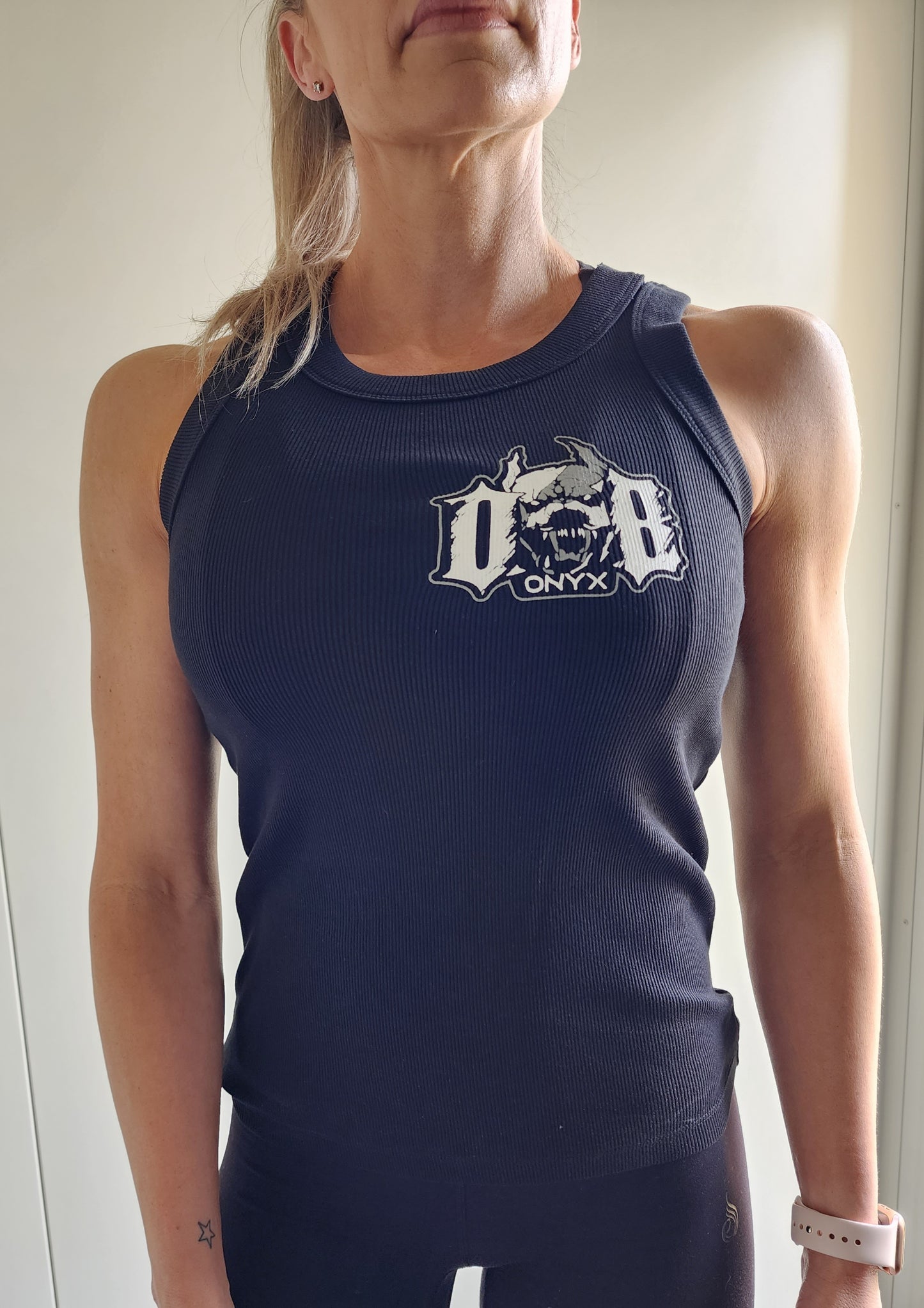 Women's Black singlet