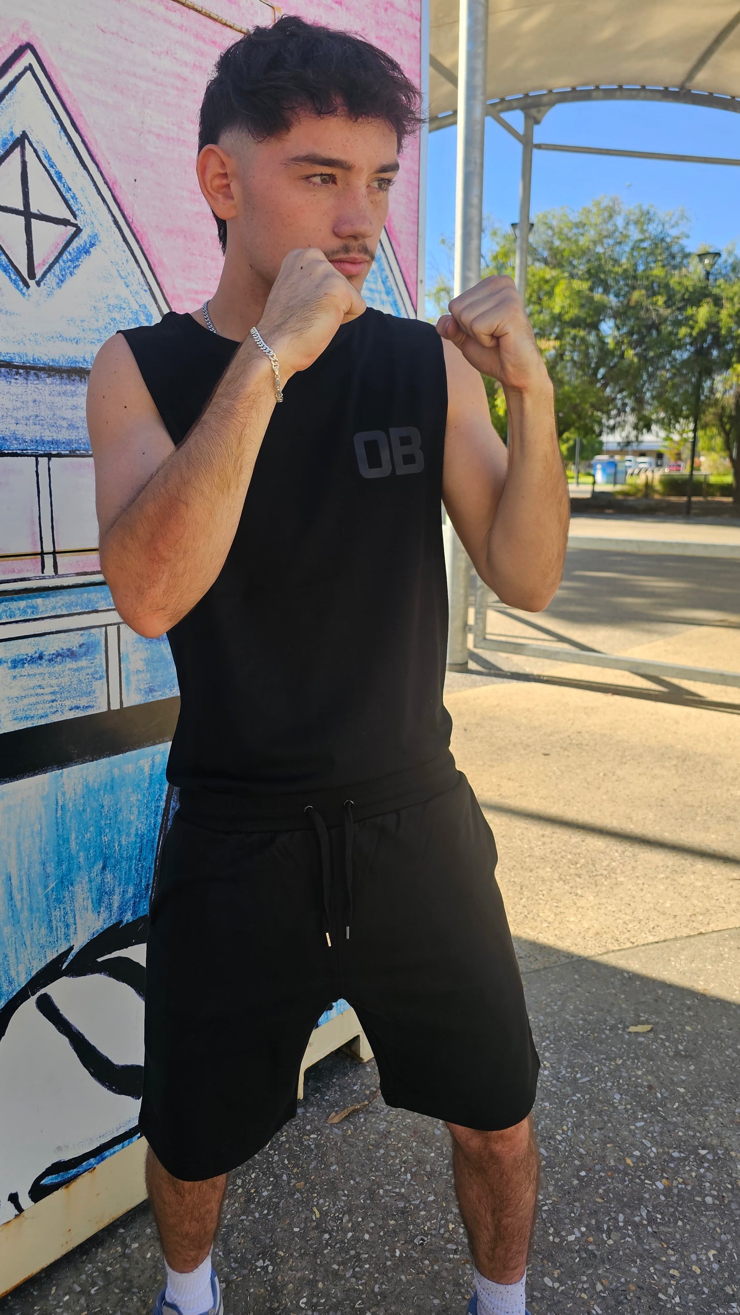 OB Black on Black Tank