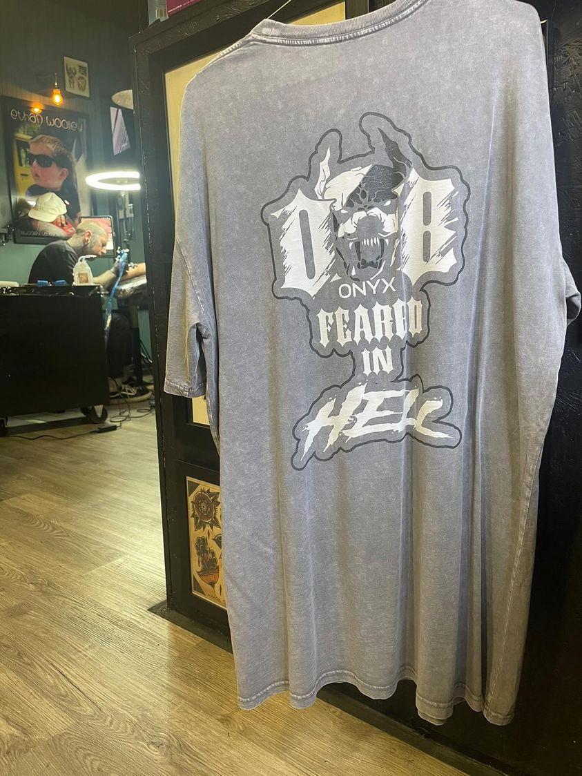Men's Grey Stonewash Tshirt