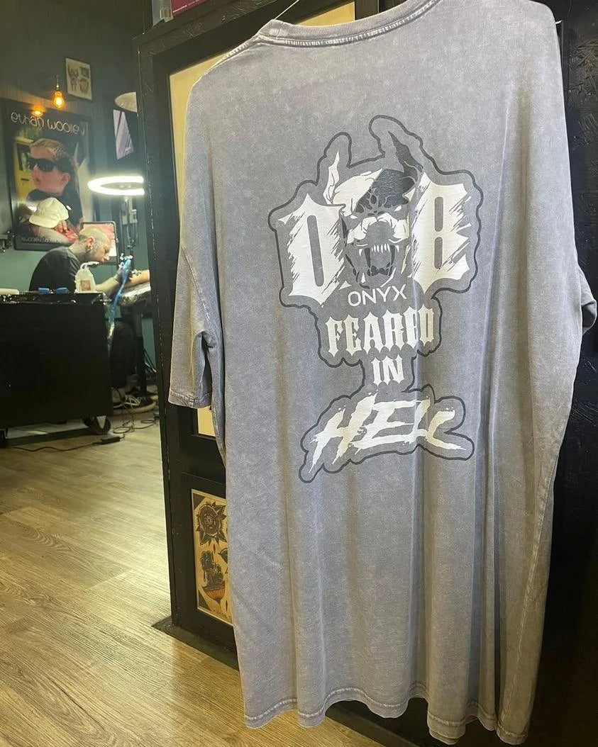 Men's Grey Stonewash Tshirt