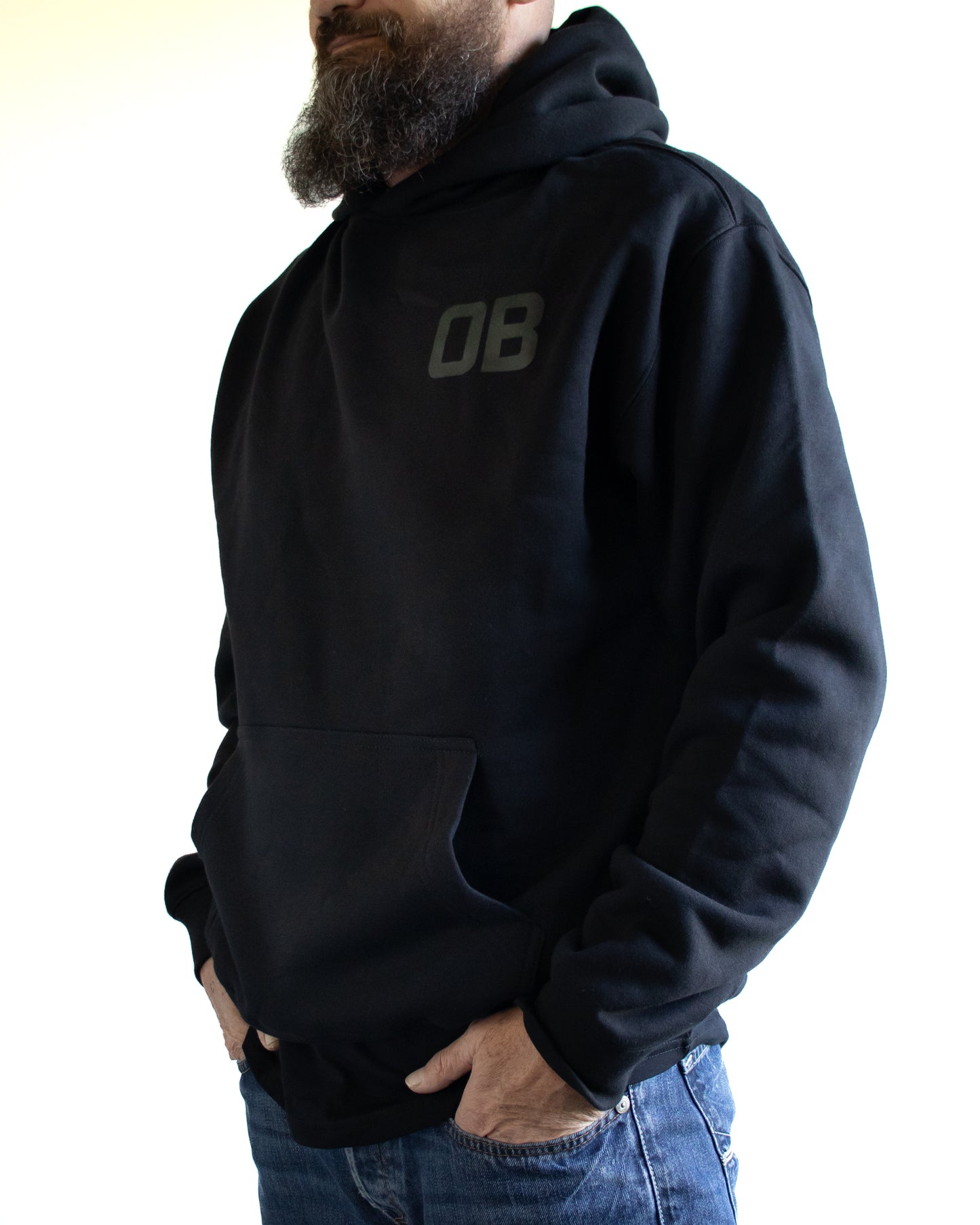 OB Black on Black Hoody