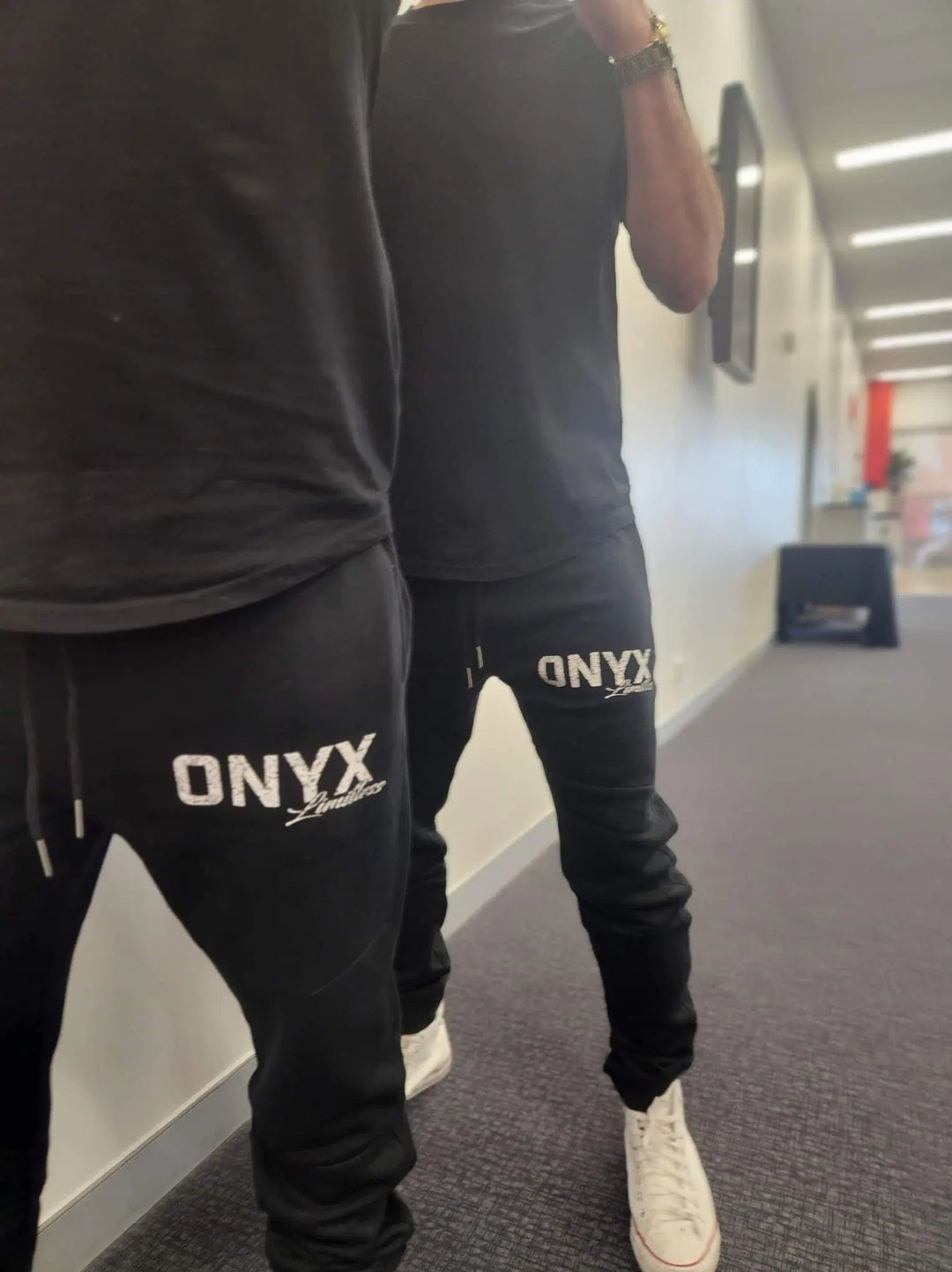 Men's Engineered Track Pant Black