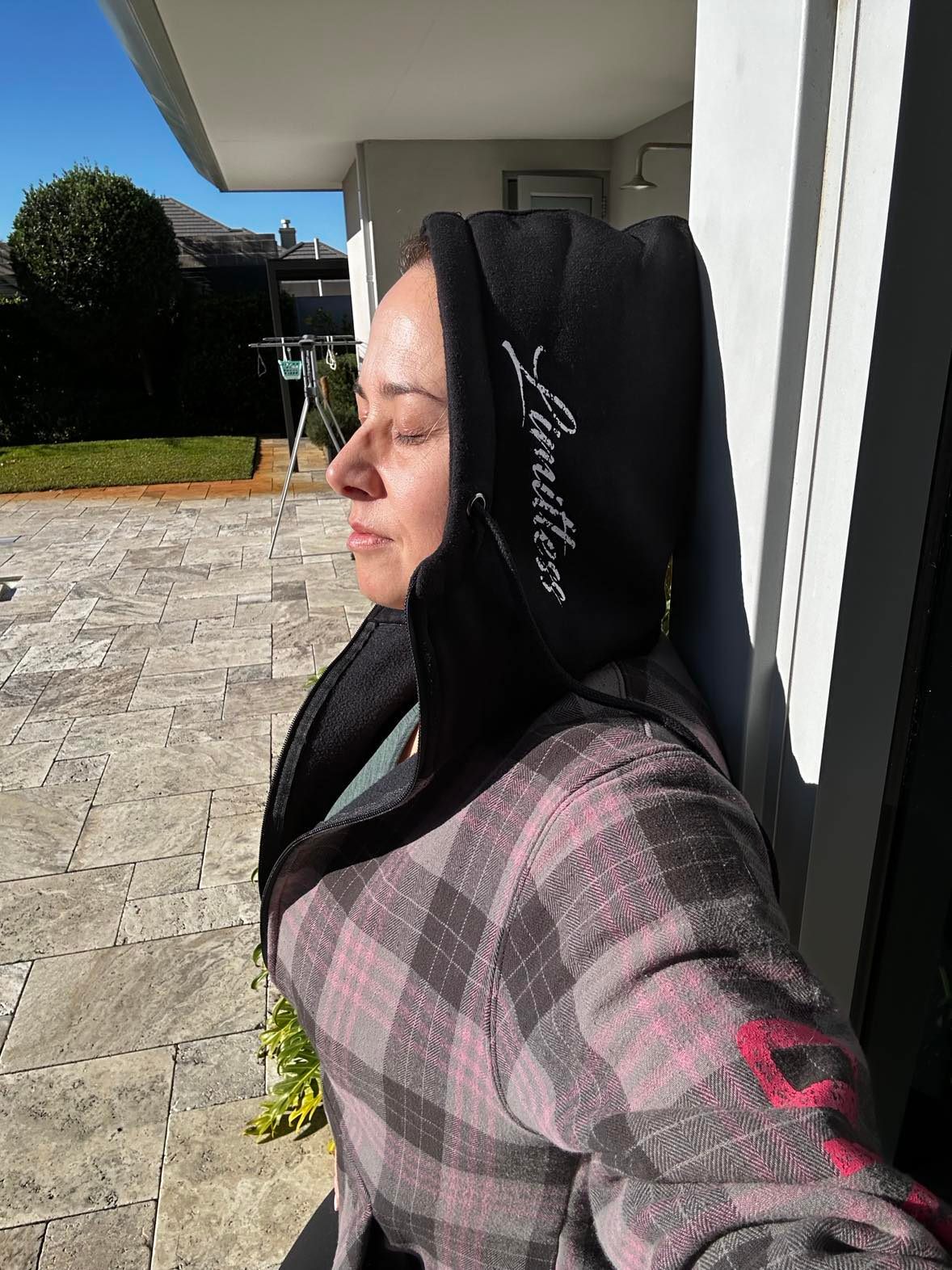 Pink Grey Lumberjacket