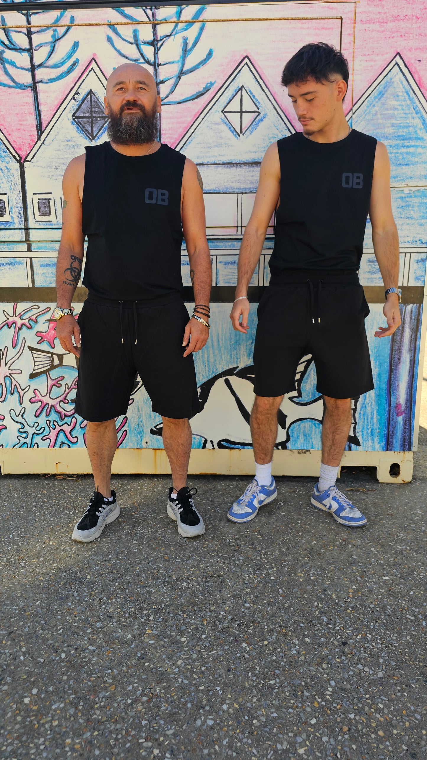 OB Black on Black Tank