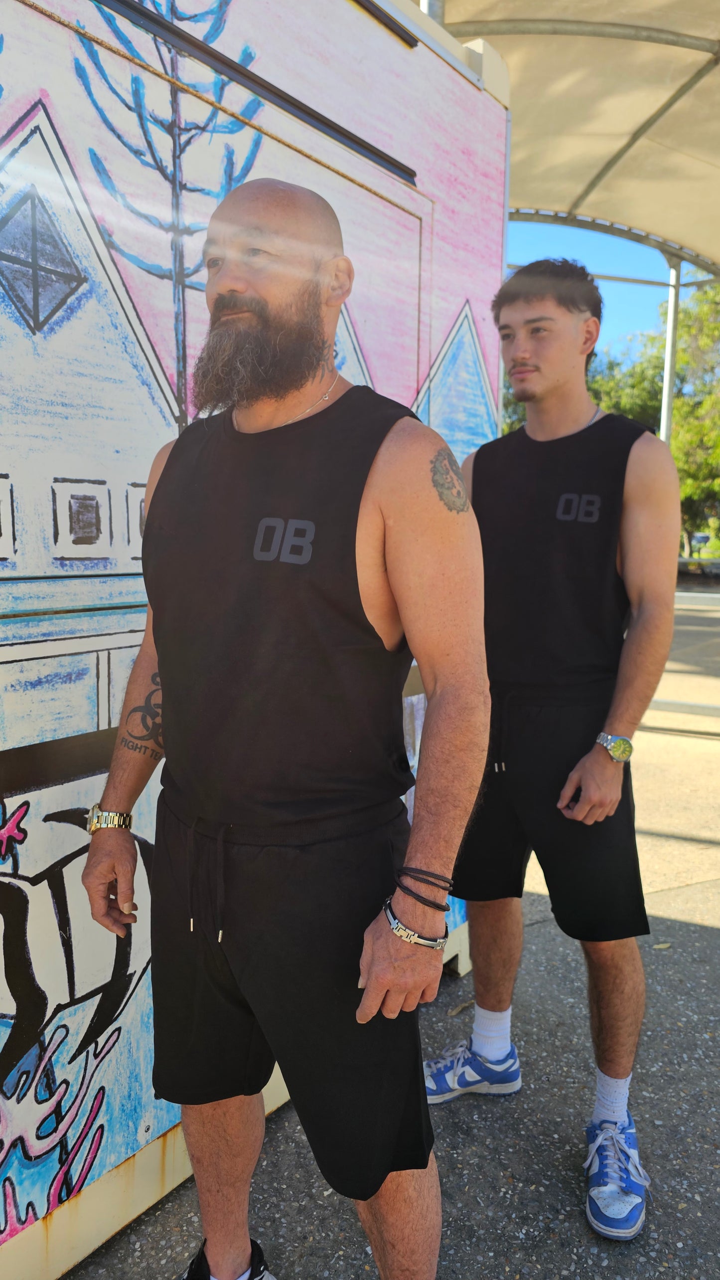 OB Black on Black Tank