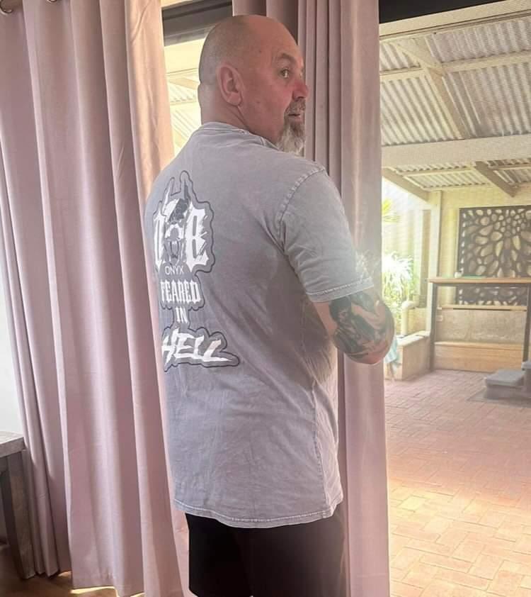 Men's Grey Stonewash Tshirt