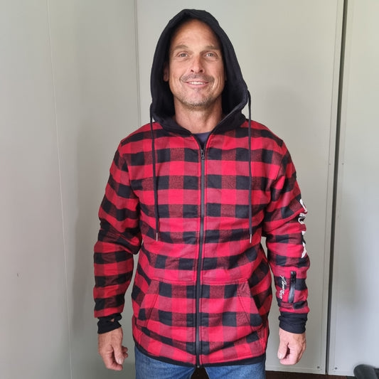 Red Black Lumberjacket
