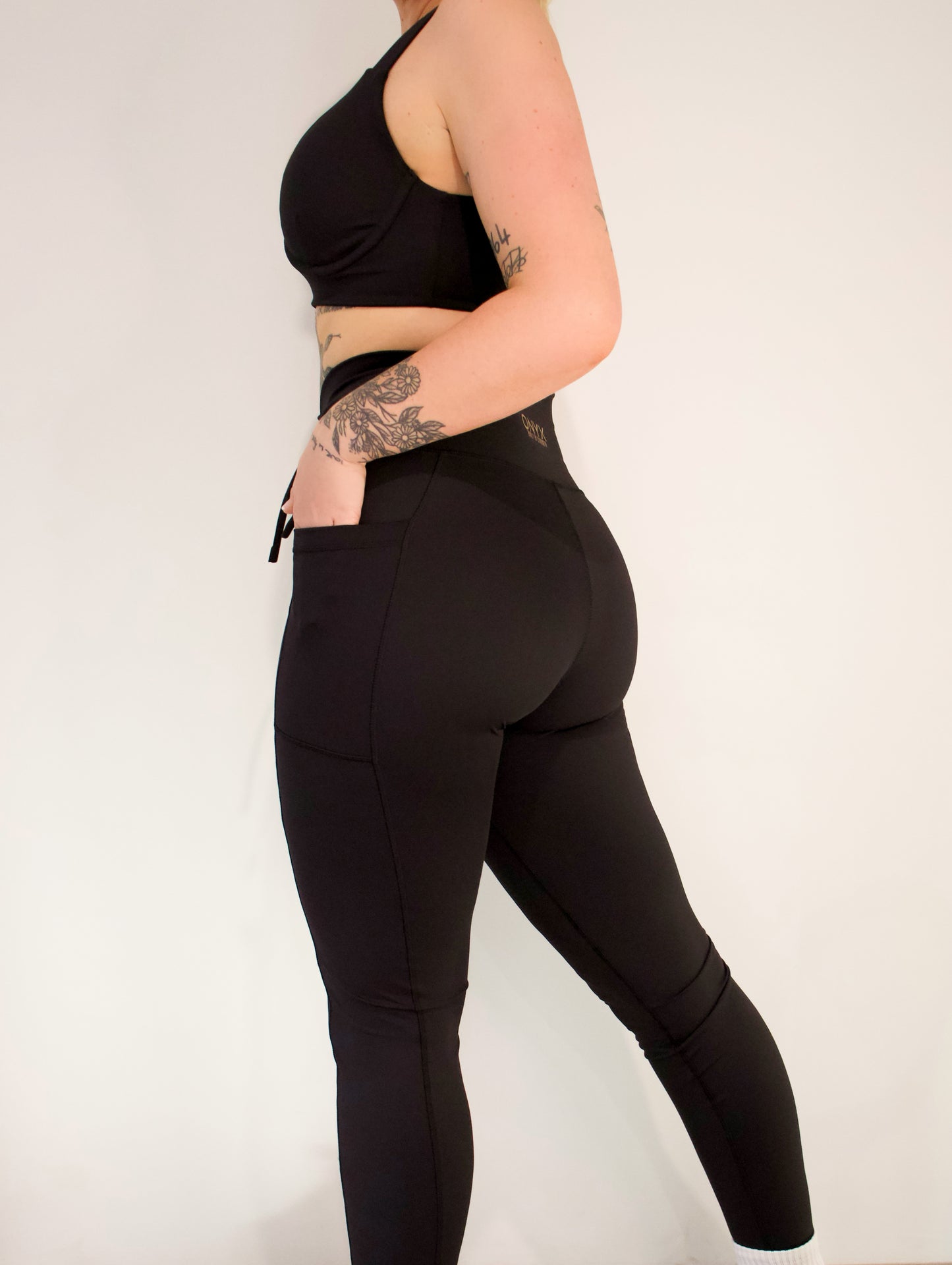 OB Black on Black Full Length Legging