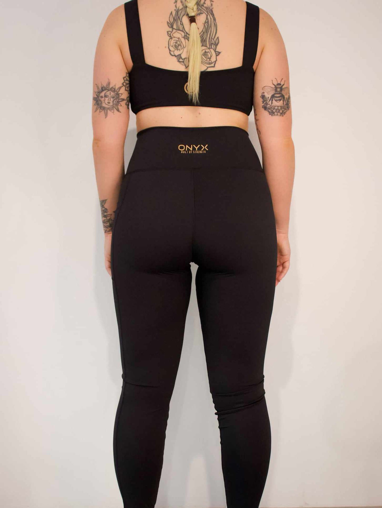 OB Black on Black Full Length Legging